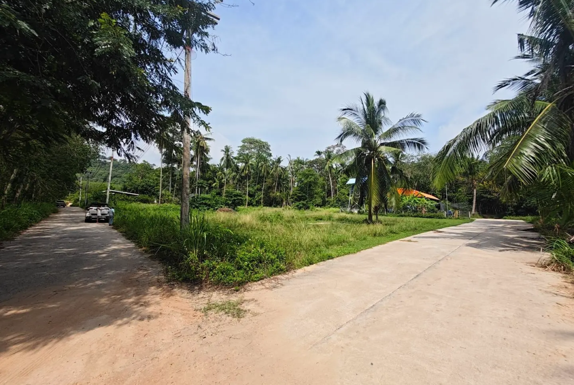 Prime 800 Sqm Land Plot for Sale in Koh Samui – Just 950m to the Beach!