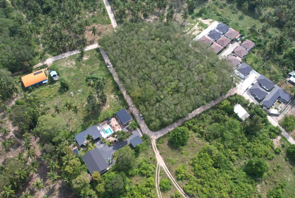 Prime 800 Sqm Land Plot for Sale in Koh Samui – Just 950m to the Beach!