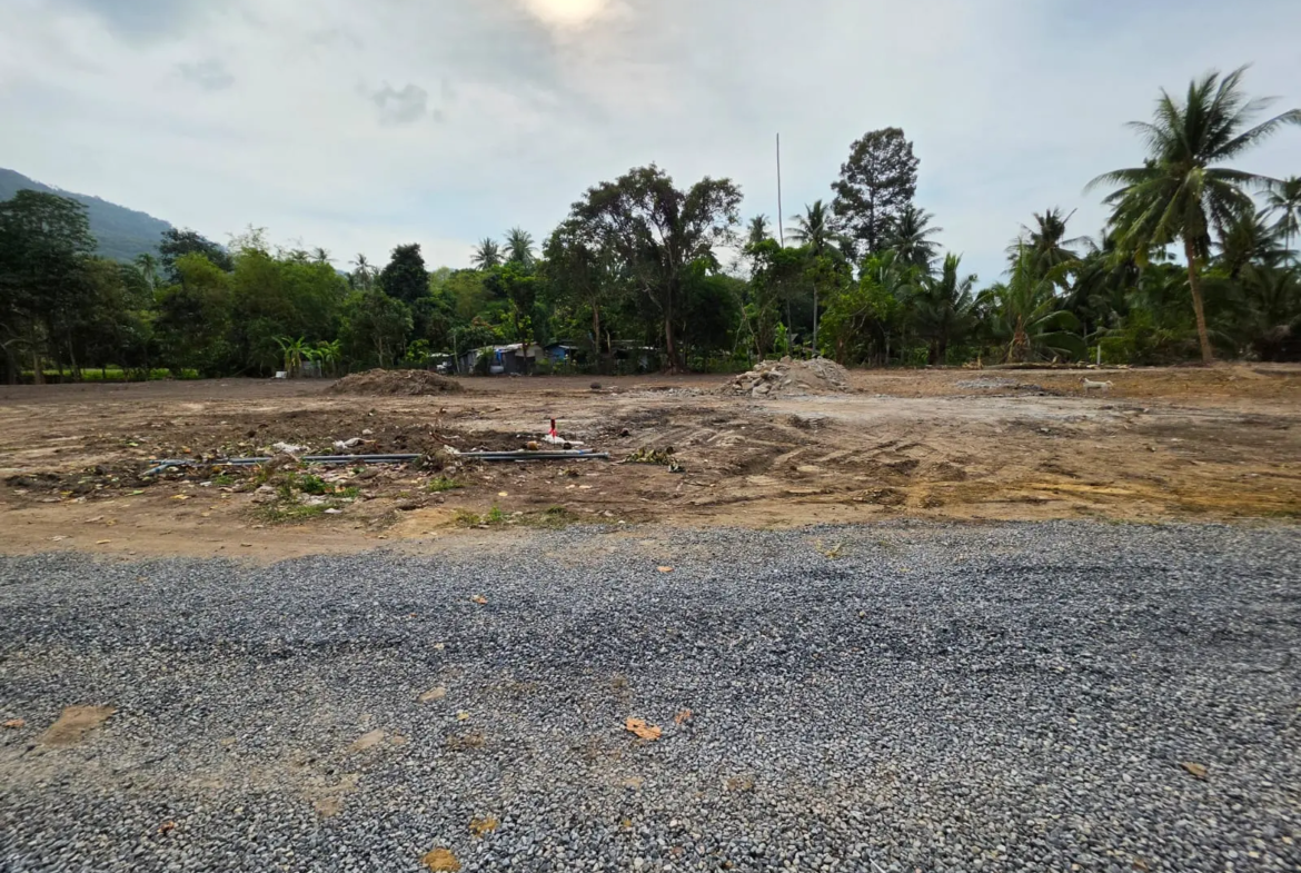 Land for Sale in Mae Nam Soi 7, Koh Samui – Prime Subdivided Plots with Red Title Deed (Chanote)