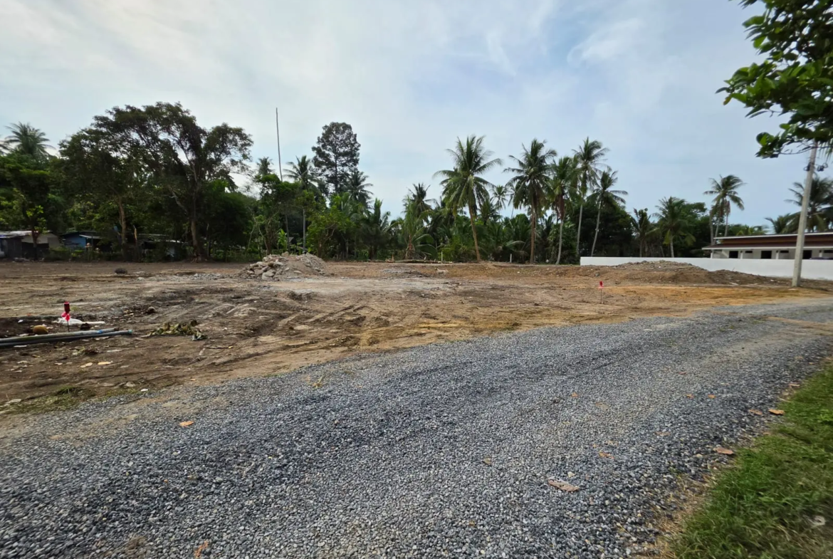 Land for Sale in Mae Nam Soi 7, Koh Samui – Prime Subdivided Plots with Red Title Deed (Chanote)