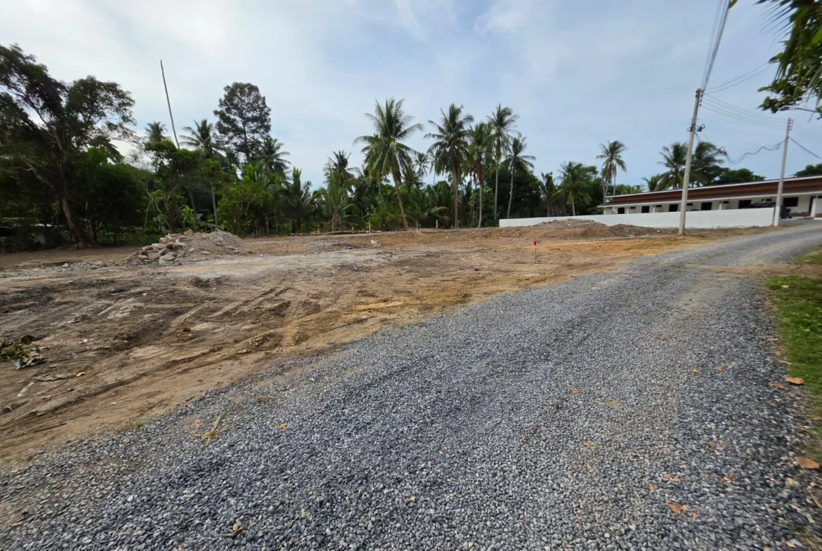 Land for Sale in Mae Nam Soi 7, Koh Samui – Prime Subdivided Plots with Red Title Deed (Chanote)