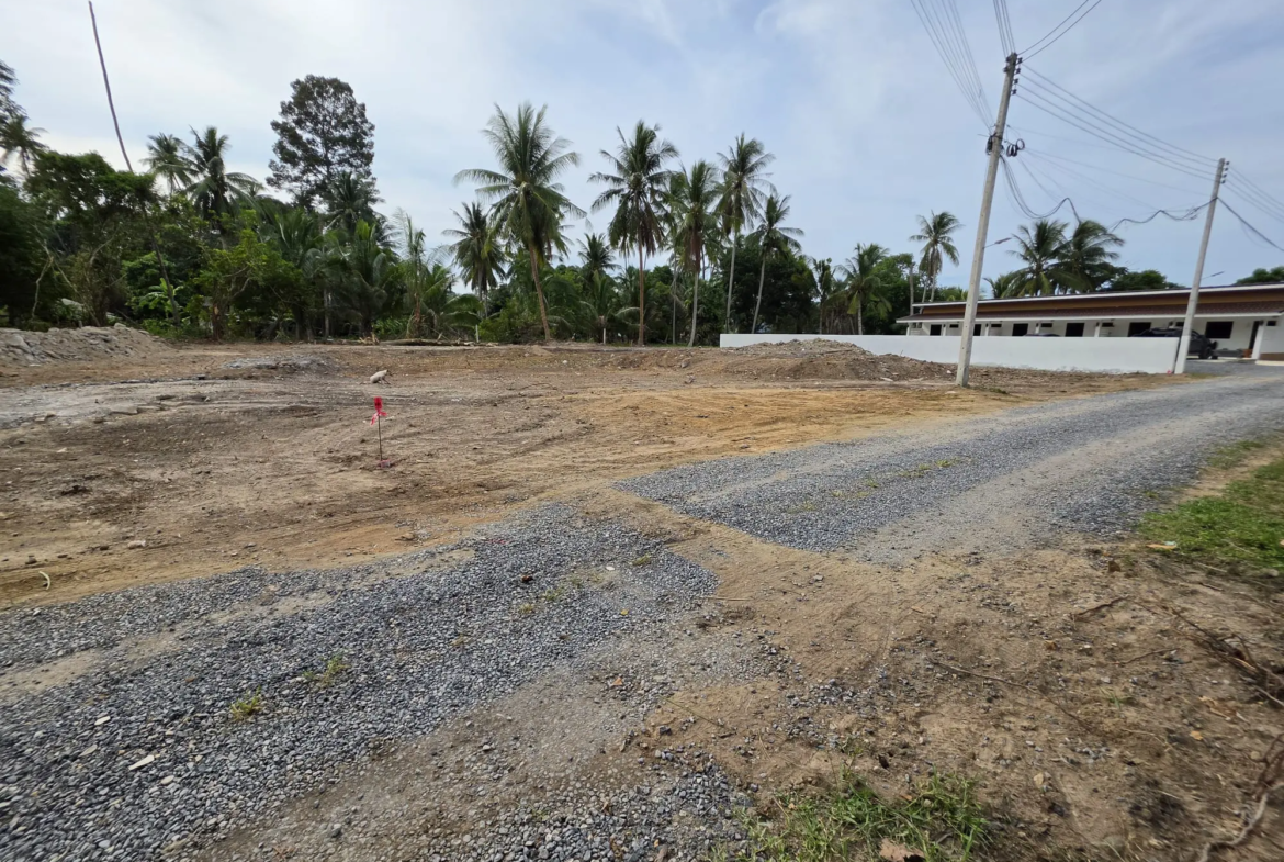 Land for Sale in Mae Nam Soi 7, Koh Samui – Prime Subdivided Plots with Red Title Deed (Chanote)