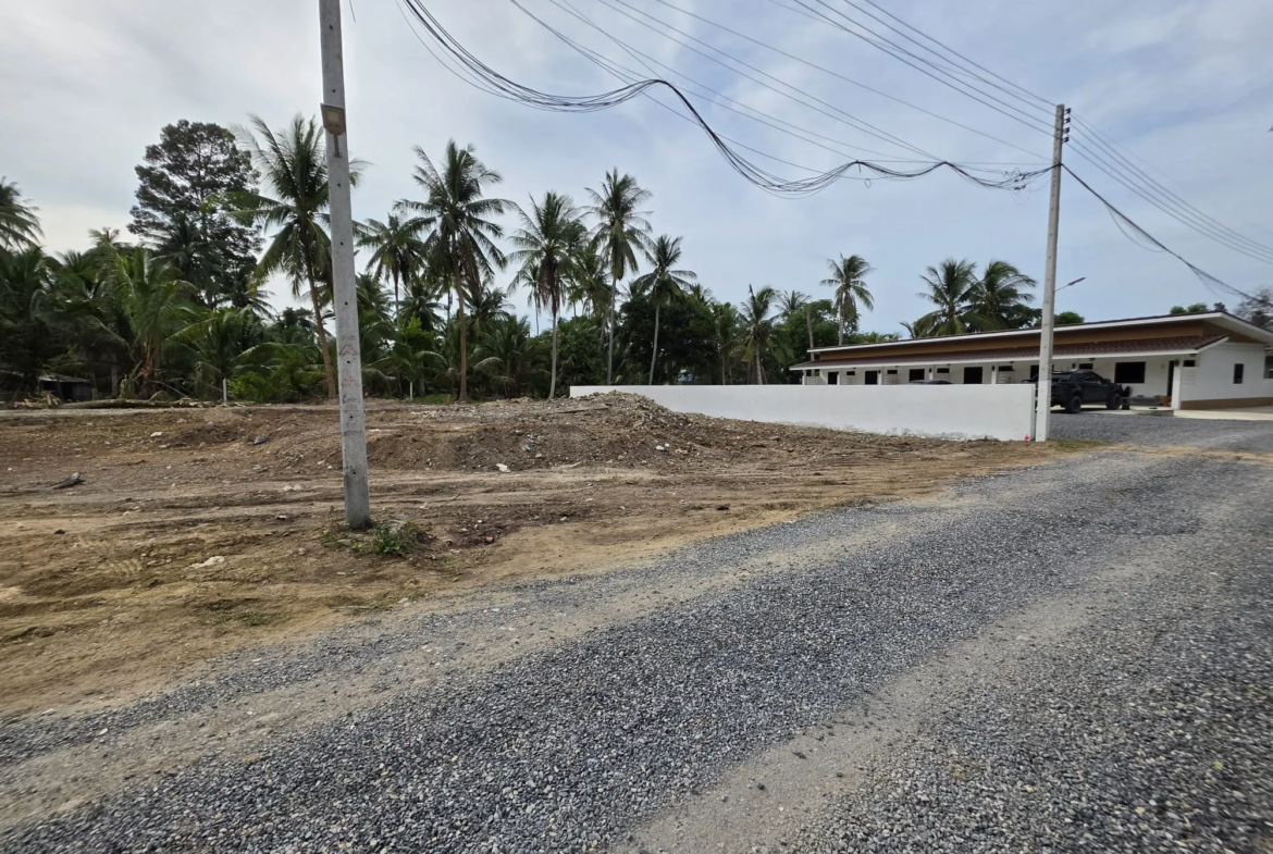 Land for Sale in Mae Nam Soi 7, Koh Samui – Prime Subdivided Plots with Red Title Deed (Chanote)