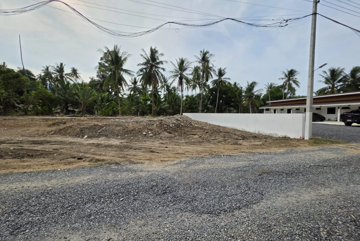Land for Sale in Mae Nam Soi 7, Koh Samui – Prime Subdivided Plots with Red Title Deed (Chanote)