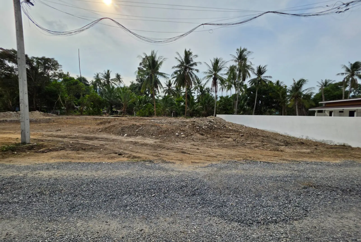 Land for Sale in Mae Nam Soi 7, Koh Samui – Prime Subdivided Plots with Red Title Deed (Chanote)