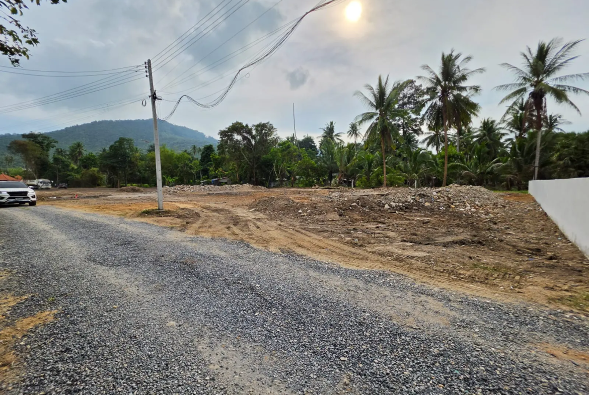 Land for Sale in Mae Nam Soi 7, Koh Samui – Prime Subdivided Plots with Red Title Deed (Chanote)
