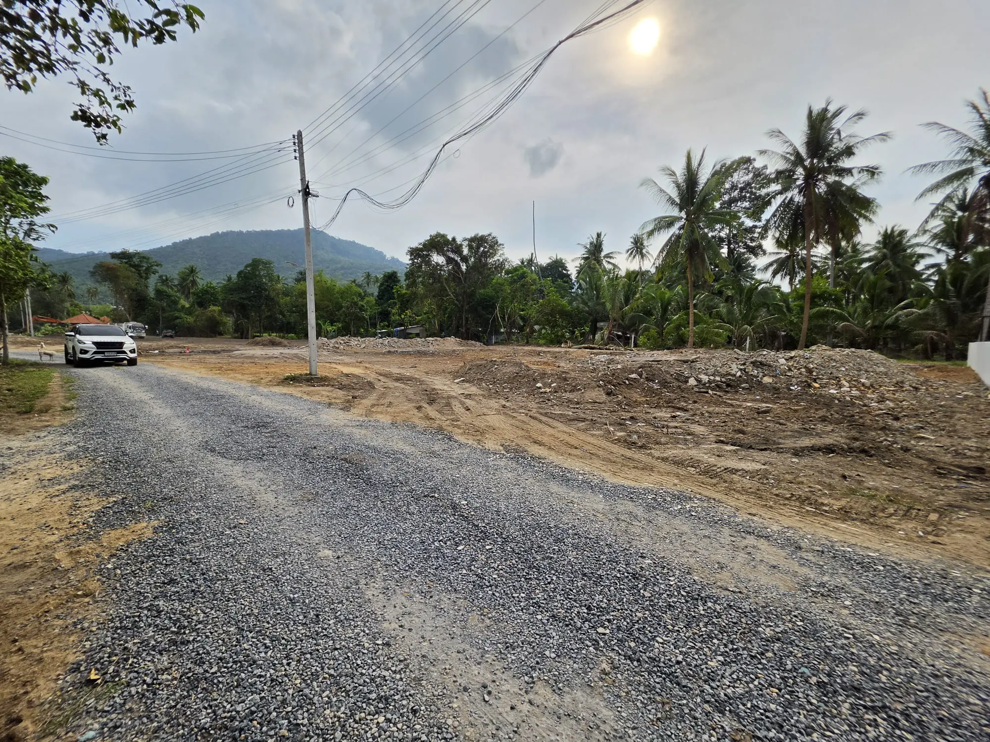 ขายที่ดินแม่น้ำซอย_7_20 Land for Sale in Mae Nam Soi 7, Koh Samui – Prime Subdivided Plots with Red Title Deed (Chanote)