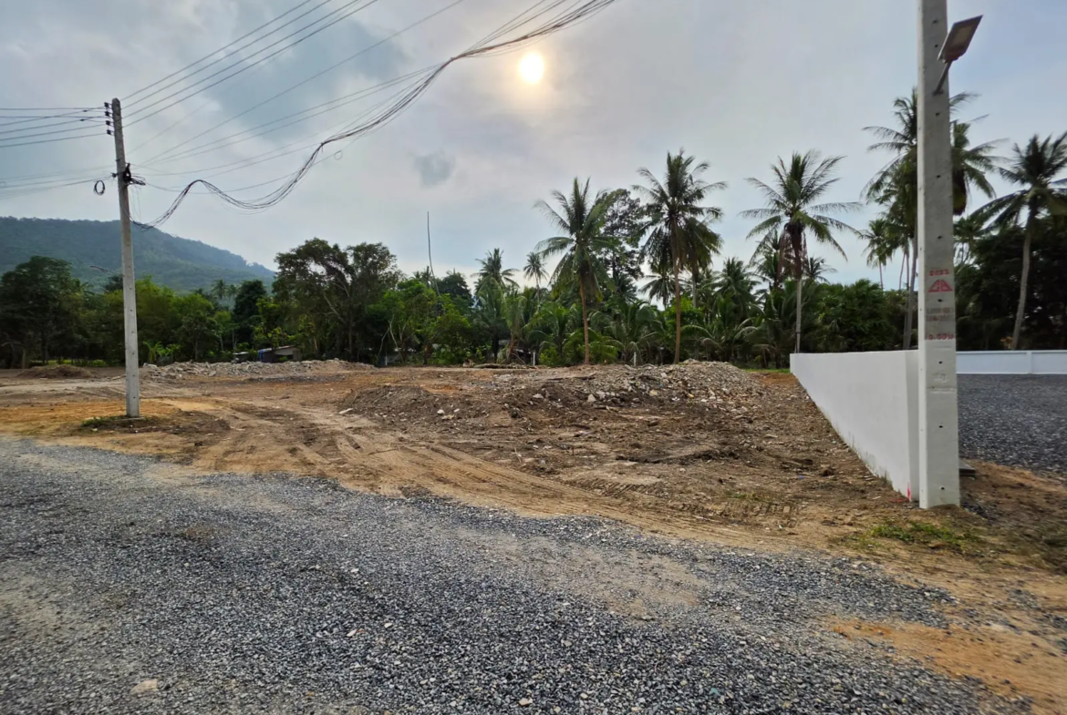 Land for Sale in Mae Nam Soi 7, Koh Samui – Prime Subdivided Plots with Red Title Deed (Chanote)