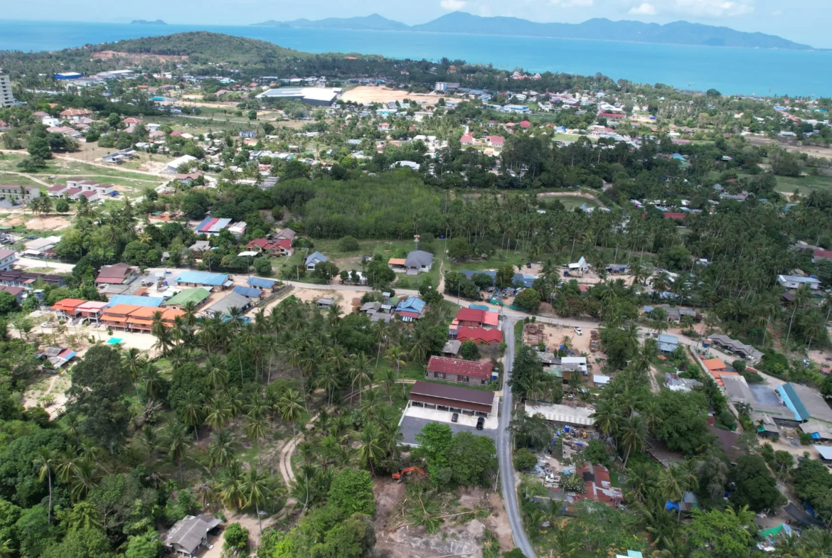 Land for Sale in Mae Nam Soi 7, Koh Samui – Prime Subdivided Plots with Red Title Deed (Chanote)
