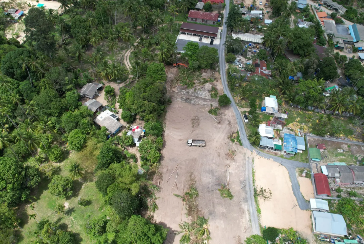 Land for Sale in Mae Nam Soi 7, Koh Samui – Prime Subdivided Plots with Red Title Deed (Chanote)