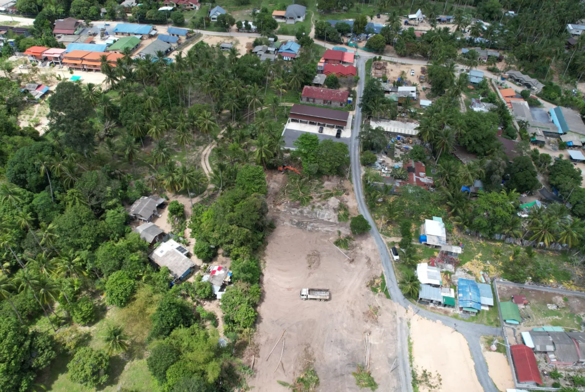 Land for Sale in Mae Nam Soi 7, Koh Samui – Prime Subdivided Plots with Red Title Deed (Chanote)