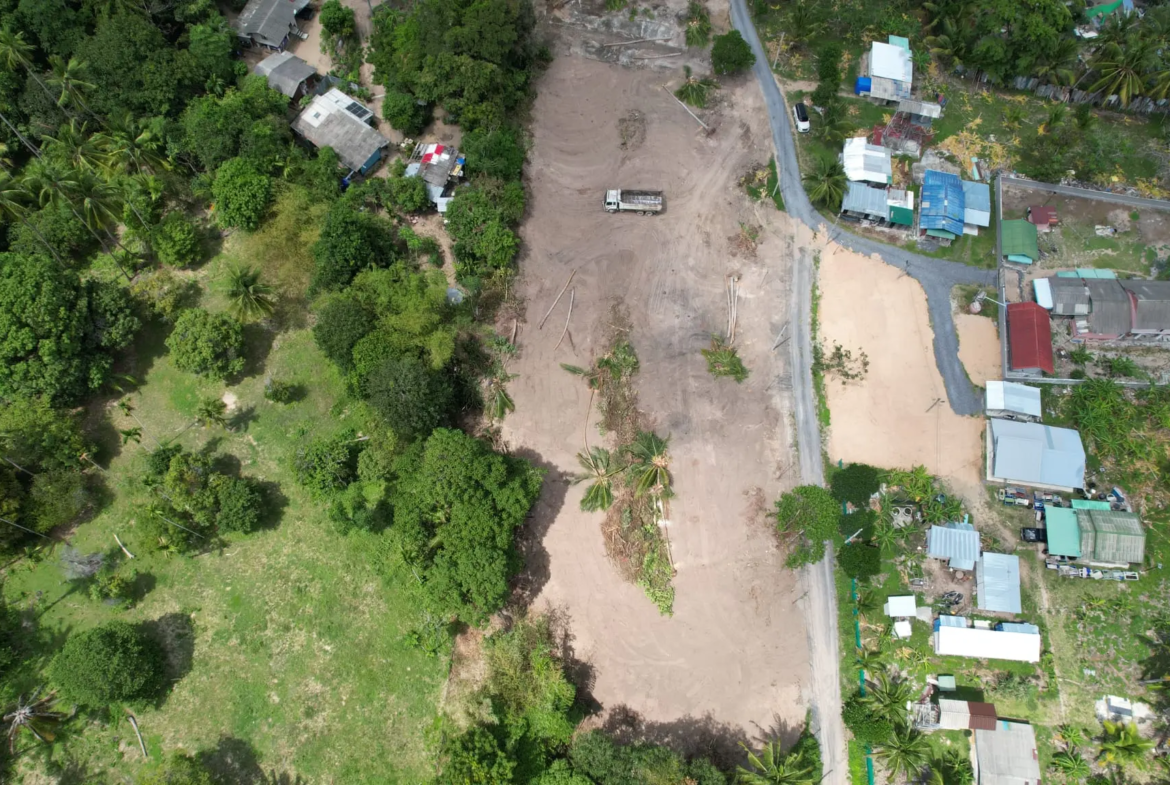Land for Sale in Mae Nam Soi 7, Koh Samui – Prime Subdivided Plots with Red Title Deed (Chanote)