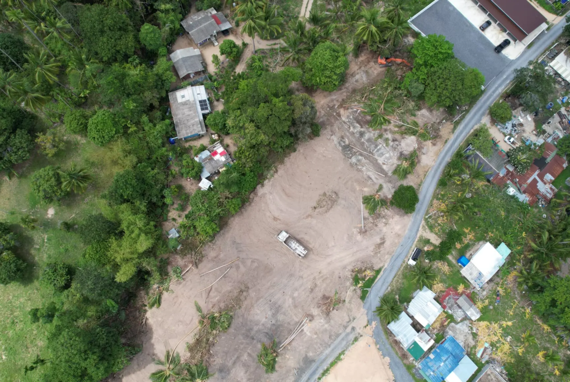 Land for Sale in Mae Nam Soi 7, Koh Samui – Prime Subdivided Plots with Red Title Deed (Chanote)