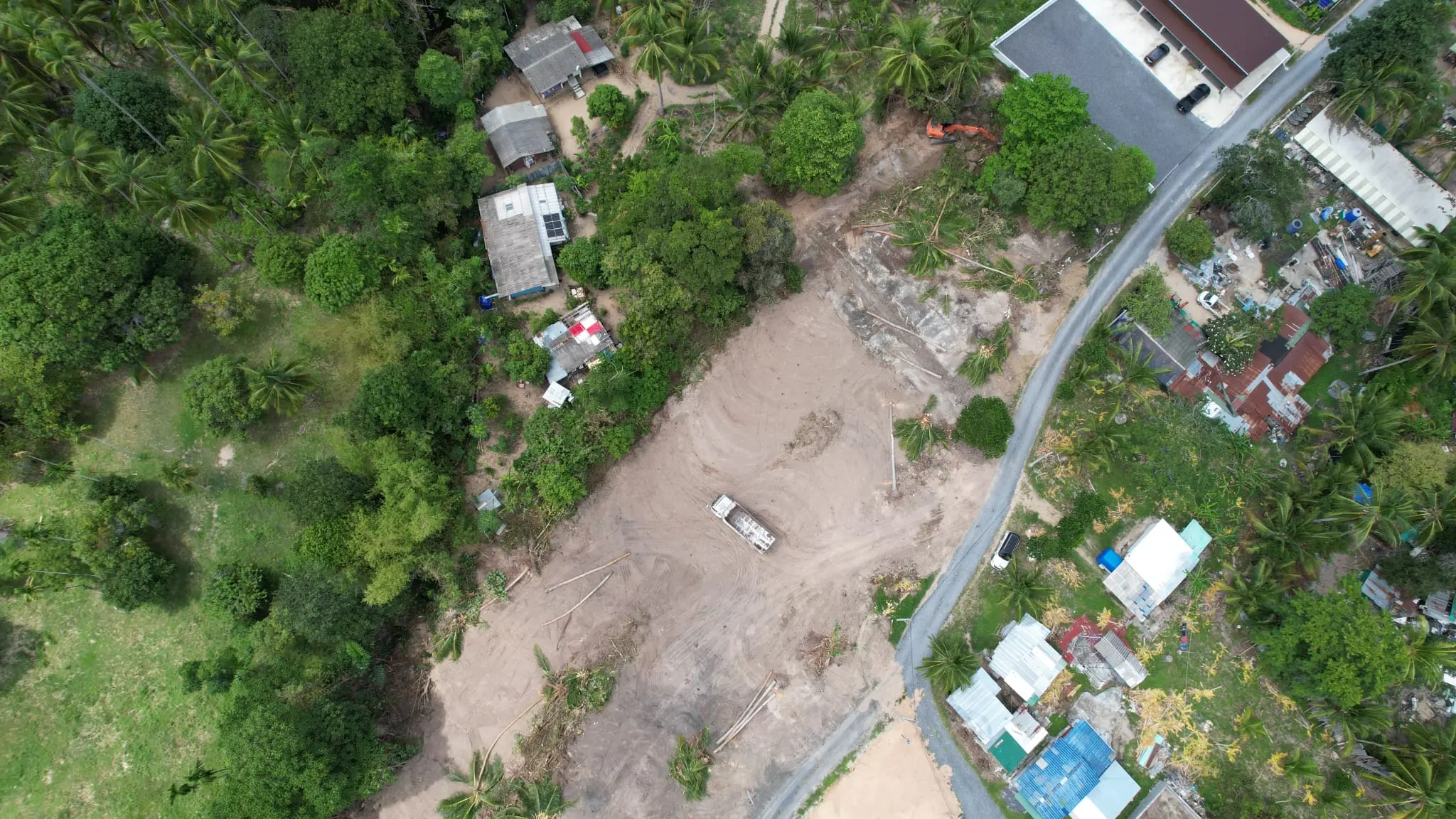 ขายที่ดินแม่น้ำซอย_7_30 Land for Sale in Mae Nam Soi 7, Koh Samui – Prime Subdivided Plots with Red Title Deed (Chanote)